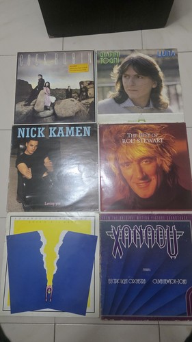 Lotto dischi vinile cock - lotto, 6