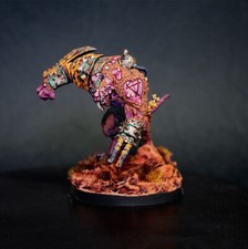 Enhanced Skaven Rat Ogre - Hand-Painted Warhammer Fantasy/Age of Sigmar