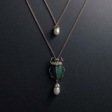 Collana ciondolo scarabeo - 2,