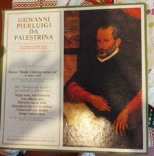 Giovanni Pierluigi da Palestrina, cofanetto disco 33 LP + libro, Bianchi, ERI