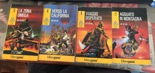 librogame  GUERRIERI DELLA STRADA n.1-2-3-4  serie completa  tutti 1°edizione