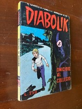 DIABOLIK  Prima Edizione Anno