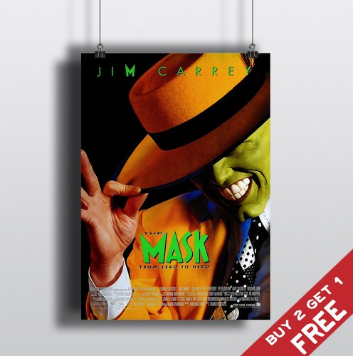 Poster film the mask - mask, 1994