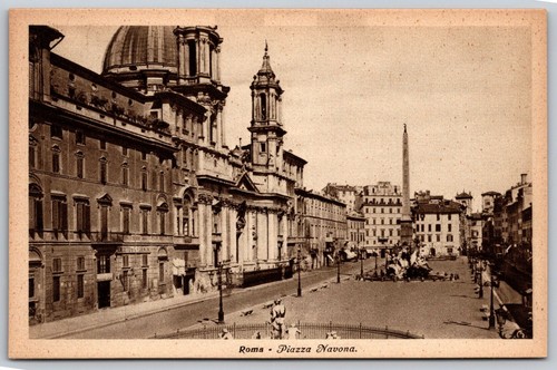 Roma piazza navona - piazza, fontana