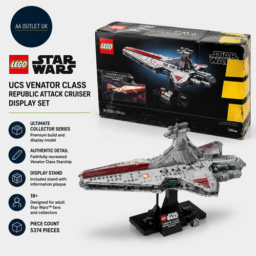 Lego star wars ucs venator - star,