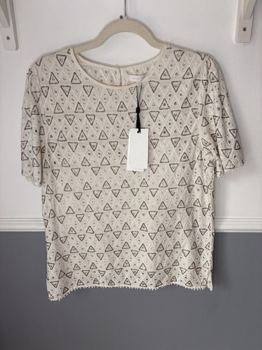 Top intropia bianco con - top,