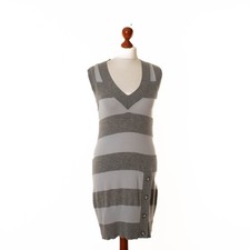 Abito smanicato 100% cashmere