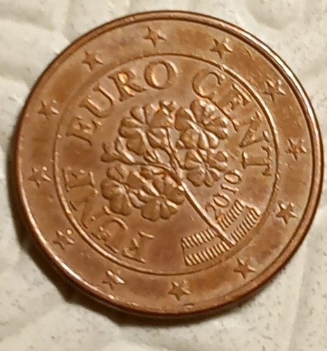 Euro cent austria - 5,