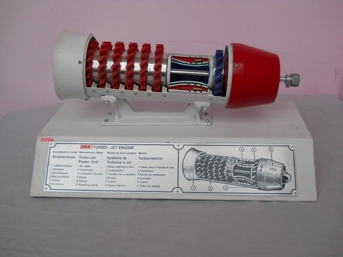 Modello motore turbojet - modello,