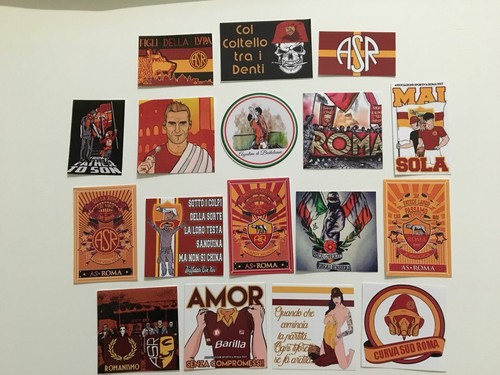 Roma adesivi ultras - roma,
