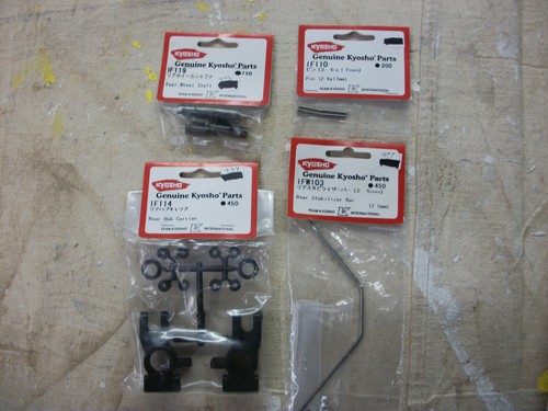 Kyosho assortimento ricambi - kyosho,