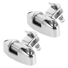 2 cerniere in acciaio inox per