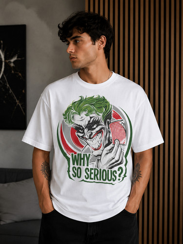 Shirt joker why serious - t-shirt,