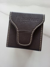 Audemars Piguet box viaggio ap travel box royal oak pelle nera originale