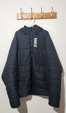 Cappotto uomo NIKE THERMA-FIT nero. Taglia UK M. Indossato solo poche volte.