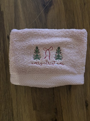 Asciugamano rosa buon albero