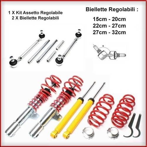 Assetto regolabile ghiera - a, +