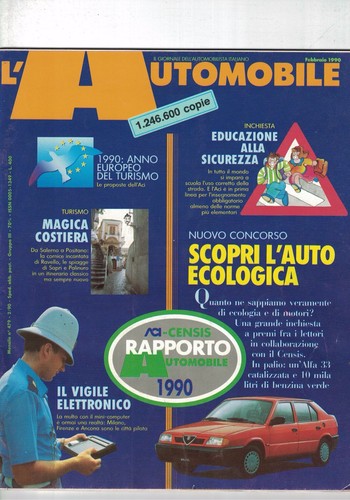 Automobile febbraio 1990 - -,