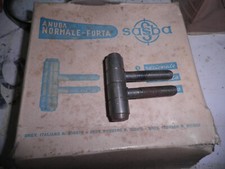 Lotto Cerniera Anuba Normale - Forta -Acciaio Lucido - Sasba - mm. 14 Pz. 72.