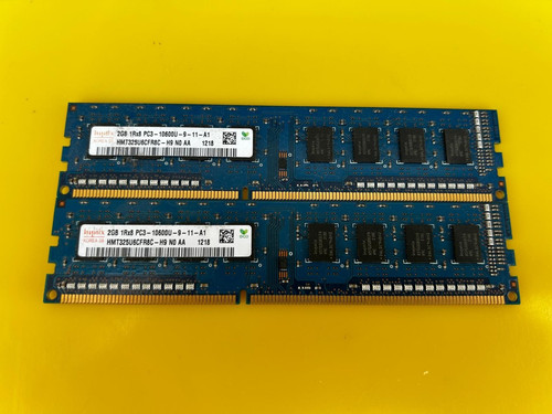 Ram hynix 2x2gb - 2x2gb=4gb, desktop