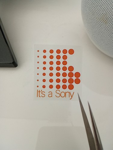 Stickers a sony - a,