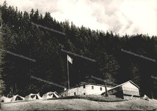 dp518 cartolina courmayeur, campeggio nazionale gai-uget,provincia di aosta