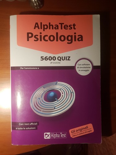 Alpha test psicologia