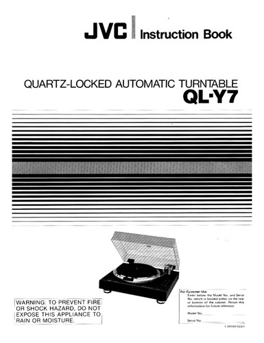 Jvc giradischi - ql-y7,