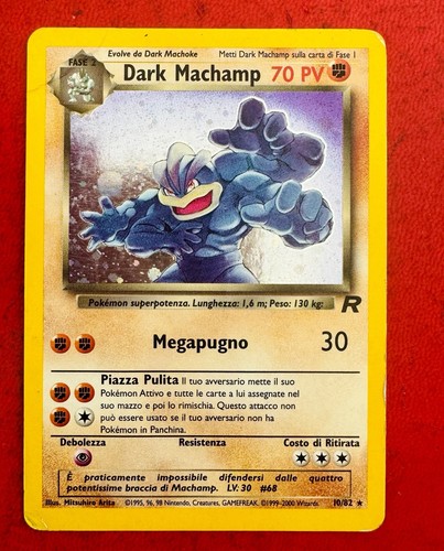 Lotto carte pokémon dark - carte,