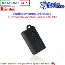 Radiocomando Universale A Frequenza Variabile 230 a 350 Mhz