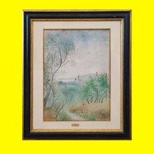 opera di umberto lilloni olio su tela, lavagna 1940