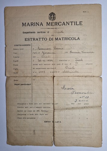Marina mercantile estratto - marina, mercantile,estratto