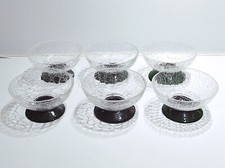 Set 6 coppette in vetro