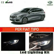 KIT LED H7 PER FIAT TIPO ANABBAGLIANTI CON LENTICOLARE CANBUS NO ERROR 6000K