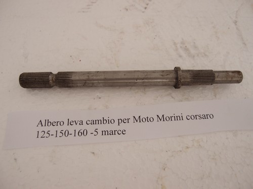 Albero leva cambio - moto, morini
