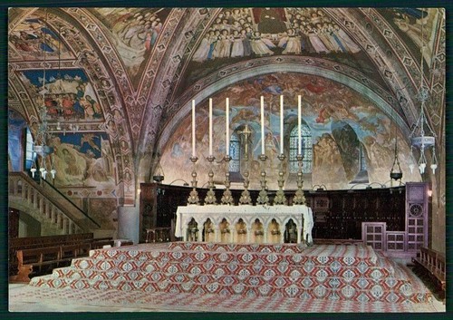 Cartolina italia san francesco - cartolina,