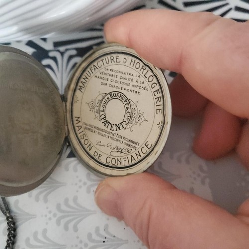Orologio tasca roskopf - da, in