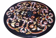 Piano Da Tavolo In Marmo Nero