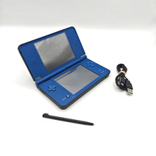 Console Nintendo DSi XL Blu Con Cavo di Ricarica e Pennino