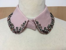 Zara accessori colletto rosa