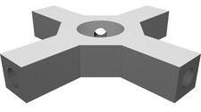 Supporto antenna quad beam - supporto,