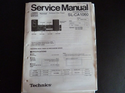 Manuale servizio originale - manuale,