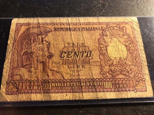 Bank note vintage 100 - bank,