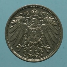 GERMANIA GUGLIELMO II 10 PFENNIG 1902 GERMANY STATES MONETA MOLTO RARA CURRENCY