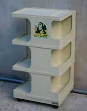 CARRELLO IN PLASTICA ANNI 70 NEOLT STILE BOBY DI JOE COLOMBO PER ARCHITETTI