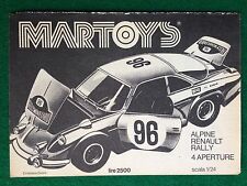 (E24) Pubblicità Advertising Clipping 19x13 (1974) ALPINE RENAULT RALLY MARTOYS