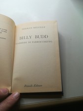 Billy Budd, gabbiere di parrocchetto - Melville - Rizzoli, 1965