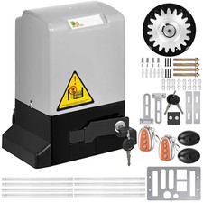 Kit Motore Cancello Scorrevole 600kg Automazione Centralina Apricancello 370W