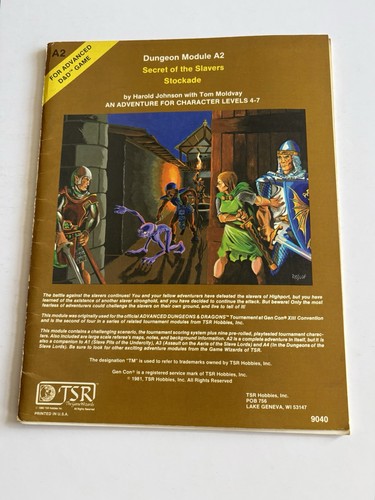 Advanced dungeons and dragons - advanced,