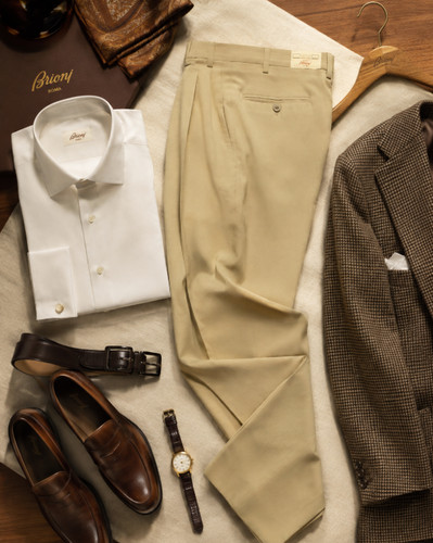Pantalone elegante brioni - pantalone,